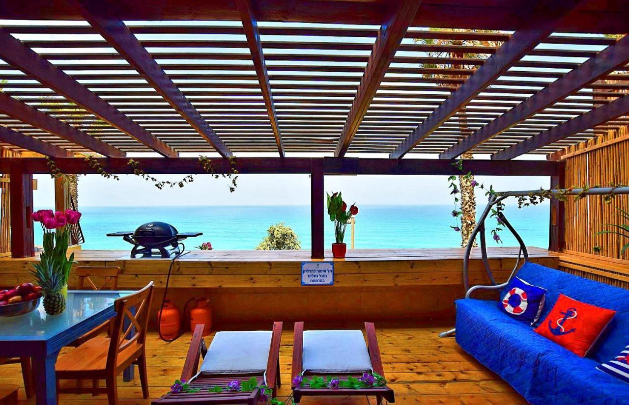 Magic On The Sea-Suites With A Private Jacuzzi And A Private Sea View Netánja Kültér fotó