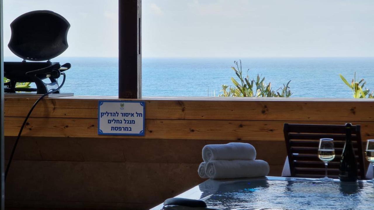 Magic On The Sea-Suites With A Private Jacuzzi And A Private Sea View Netánja Kültér fotó